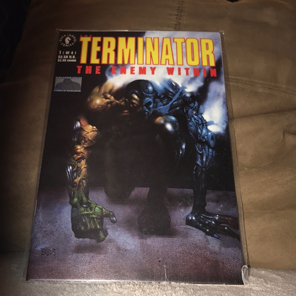 1991 Dark horse comics the Terminator the enemy within